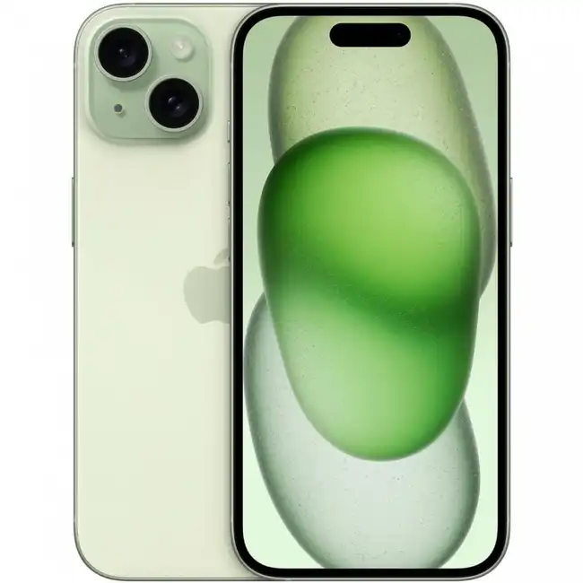 Смартфон Apple iPhone 15 Green MTP53HX/A (128 Гб, 6 Гб)