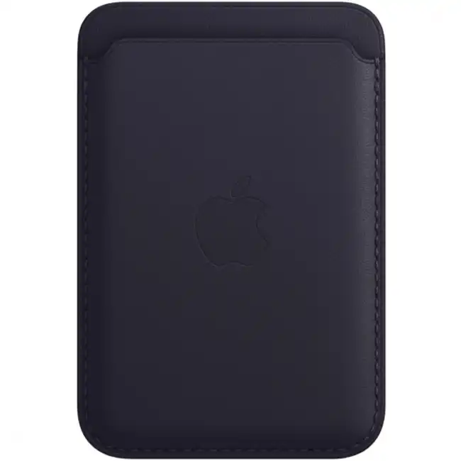 Аксессуары для смартфона Apple Чехол-бумажник для iPhone Leather Wallet with MagSafe - Ink MPPW3ZM/A