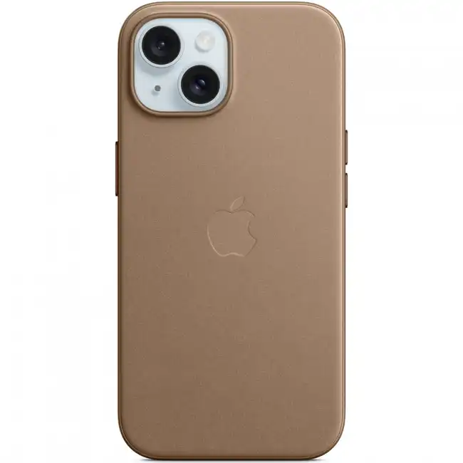 Аксессуары для смартфона Apple Чехол для iPhone 15 FineWoven Case with MagSafe - Taupe MT3C3ZM/A