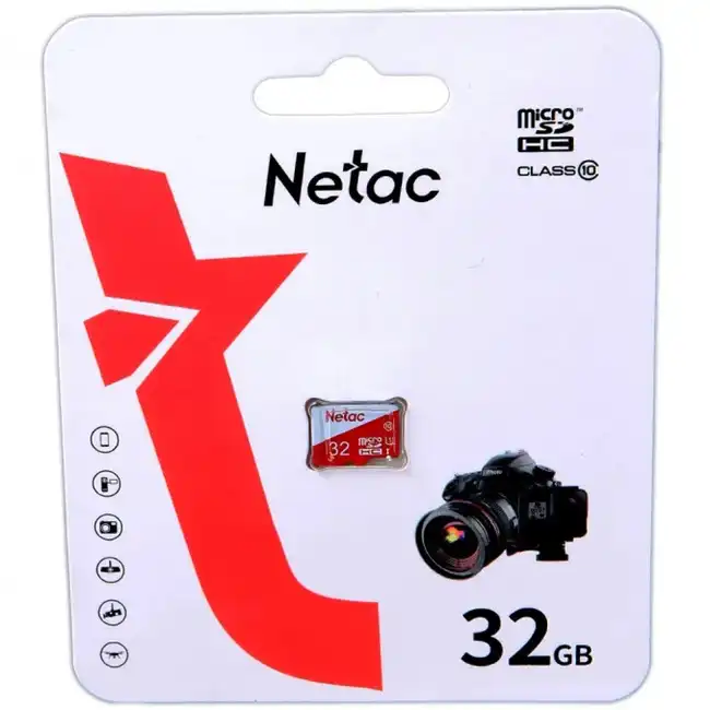 Флеш (Flash) карты Netac P500 ECO NT02P500ECO-032G-S (32 ГБ)