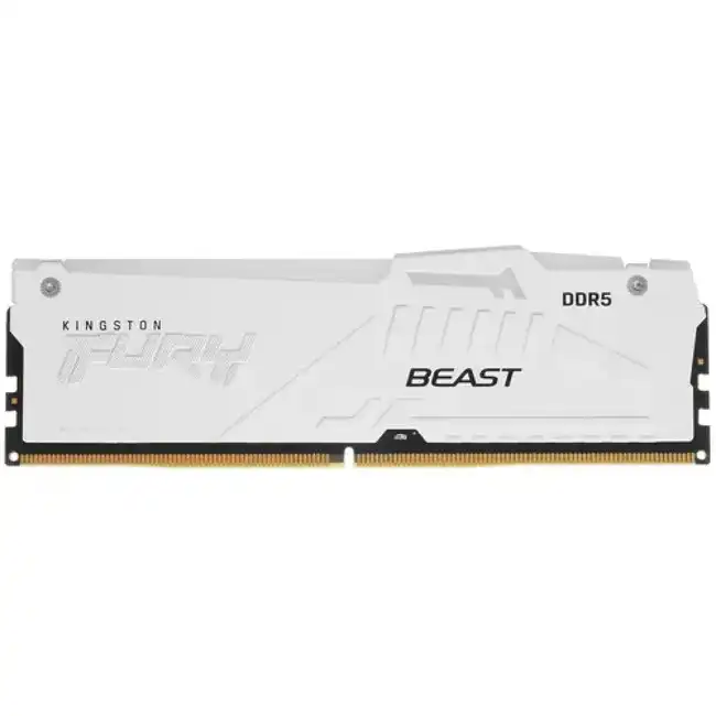 ОЗУ Kingston Fury Beast AMD RGB White KF556C36BWEA-16 (DIMM, DDR5, 16 Гб, 5600 МГц)