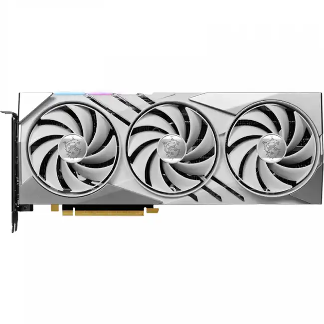 Видеокарта MSI RTX 4070 SUPER 12G GAMING SLIM WHITE (12 ГБ)