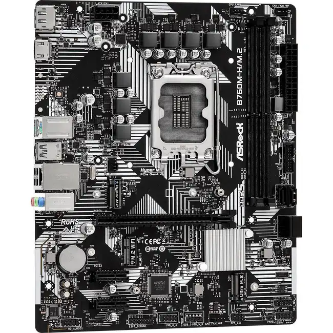 Материнская плата ASRock B760M-H2/M.2 (micro-ATX, LGA 1700)