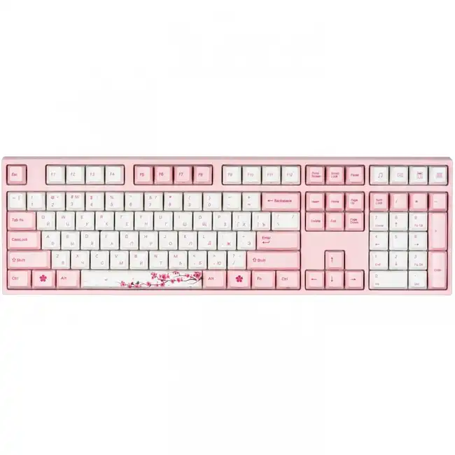 Клавиатура Varmilo VEM108 Sakura R1 EC V2 Rose A36A042B0A3A17A036 (Проводная, USB)