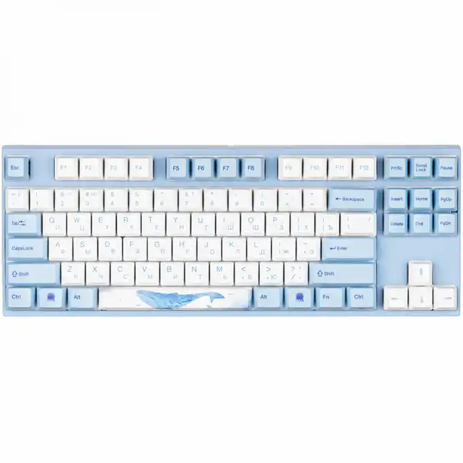 Клавиатура Varmilo VEM87 Sea Melody EC V2 Sakura A33A038A9A3A17A033 (Проводная, USB)