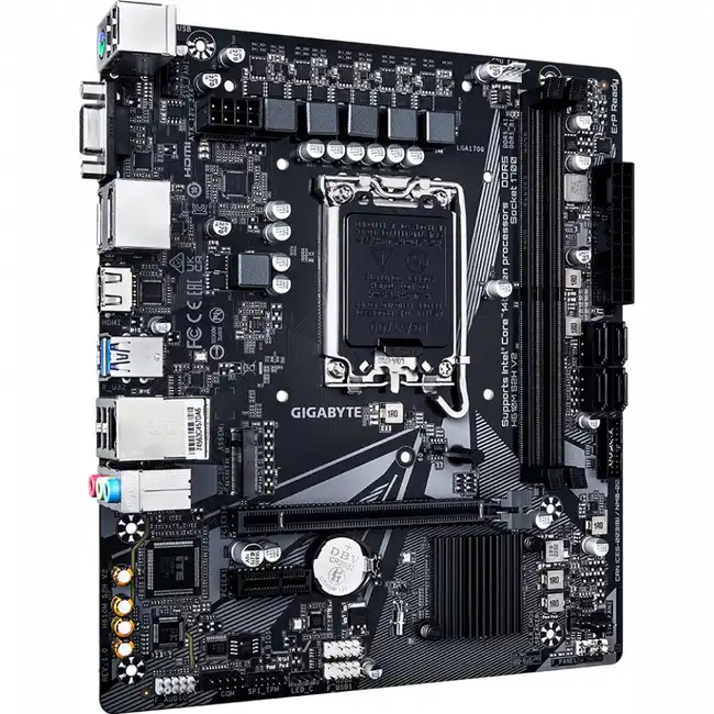 Материнская плата Gigabyte H610M S2H V2 H610M S2H V2 (REV1.0) (micro-ATX, LGA 1700)