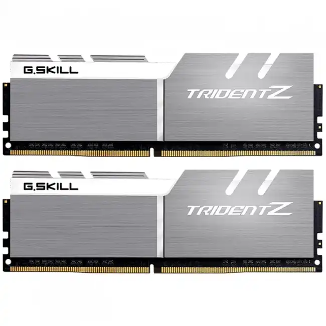 ОЗУ G.Skill Trident Z F4-3600C16D-16GTZSW (DIMM, DDR4, 16 Гб (2 х 8 Гб), 3600 МГц)