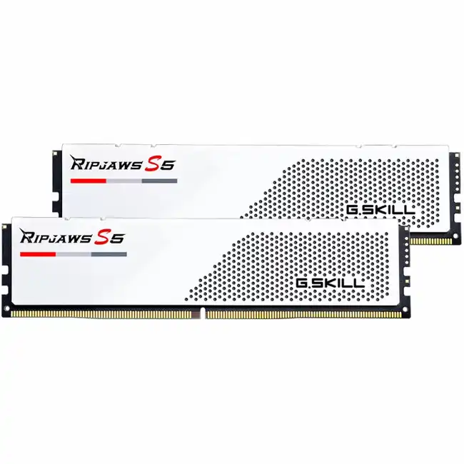 ОЗУ G.Skill RipJaws S5 F5-5600J2834F16GX2-RS5W (DIMM, DDR5, 32 Гб (2 х 16 Гб), 5600 МГц)