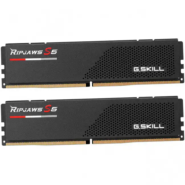 ОЗУ G.Skill RipJaws S5 F5-6000J3040G32GX2-RS5K (DIMM, DDR5, 64 Гб (2 х 32 Гб), 6000 МГц)