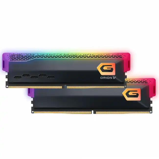 ОЗУ Geil Orion V RGB GVSG532GB5200C38BDC (DIMM, DDR5, 32 Гб (2 х 16 Гб), 5200 МГц)