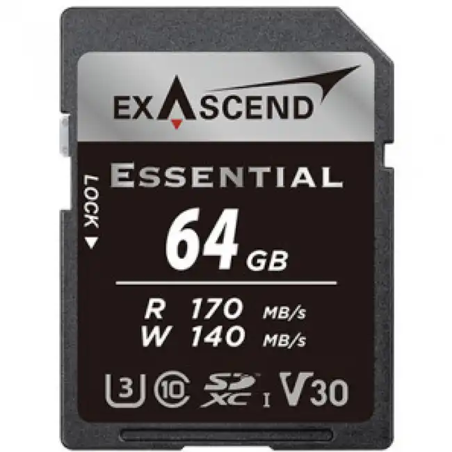 Флеш (Flash) карты Exascend Essential EX64GSDU1-S (64 ГБ)