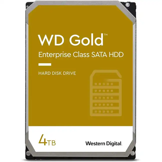 Внутренний жесткий диск Western Digital Gold 512E WD4004FRYZ (HDD (классические), 4 ТБ, 3.5 дюйма, SATA)