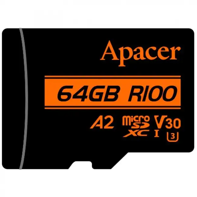 Флеш (Flash) карты Apacer AP64GMCSX10U8-R (64 ГБ)