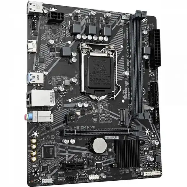 Материнская плата Gigabyte H510M K V2 H510M K V2 (REV 2.0) DUBL 176279 (micro-ATX, LGA 1200)