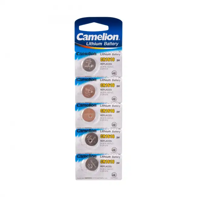 Батарейка CAMELION Lithium CR1616-BP5 3V