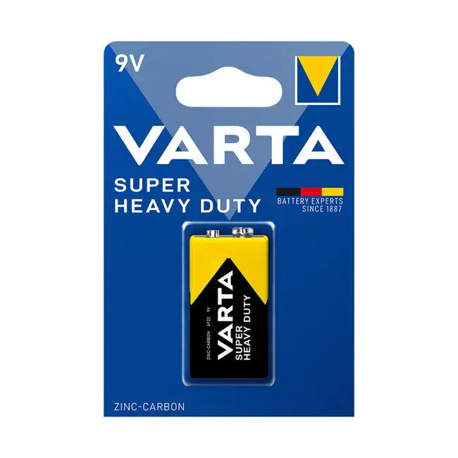 Батарейка VARTA Varta Super Heavy Duty 6F22 6F22 BOX