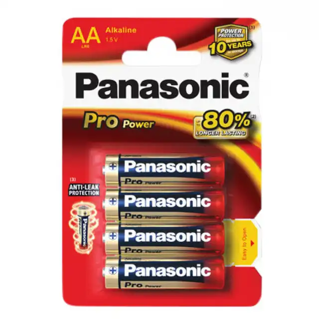 Батарейка Panasonic Pro Power LR6PPG/4BP