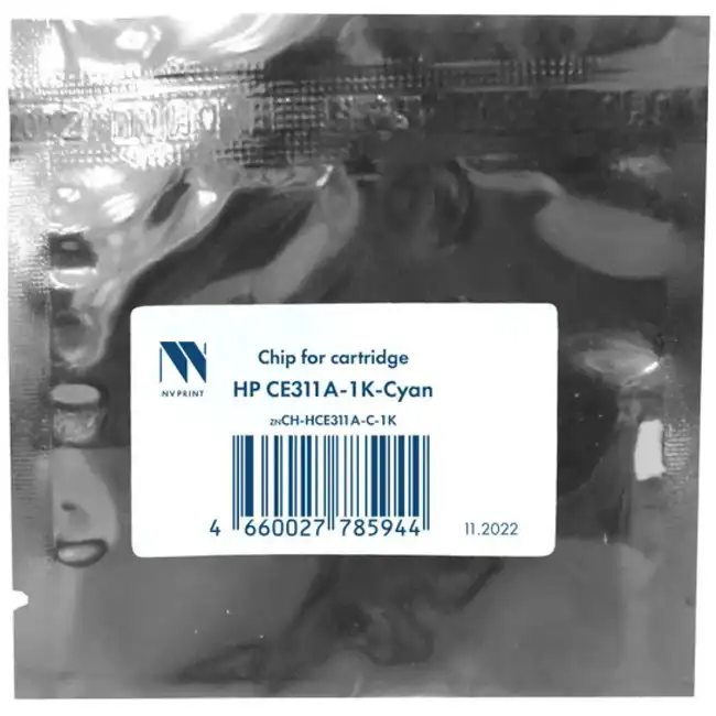 Опция для печатной техники NV Print Чип для картриджа HP Cyan, (1K) NV-CH-HCE311A-С