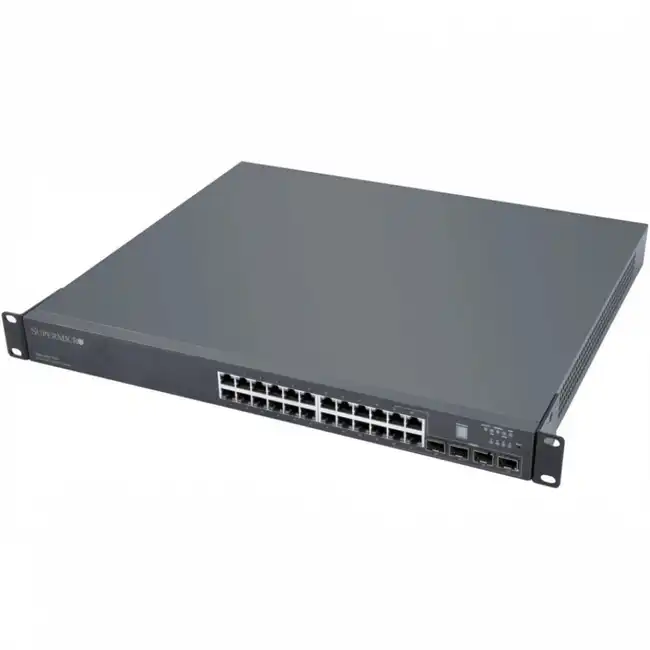 Коммутатор Supermicro SSE-G24-TG4 (1000 Base-T (1000 мбит/с), 4 SFP порта)