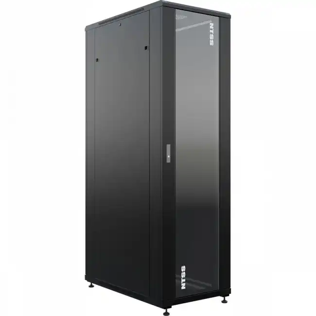 Серверный шкаф NTSS Премиум напольный 42U 800x1000мм NTSS-R42U80100GS-BL