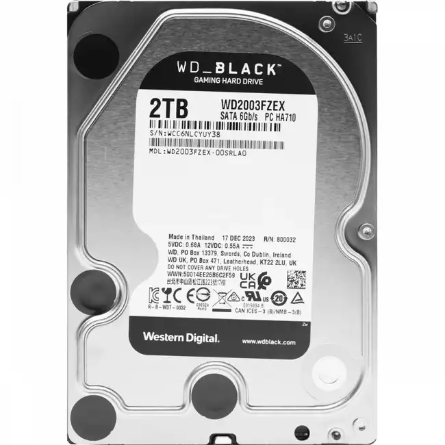 Внутренний жесткий диск Western Digital WD2003FZEX WD2003FZEX-00SRLA0 (HDD (классические), 2 ТБ, 3.5 дюйма, SATA)