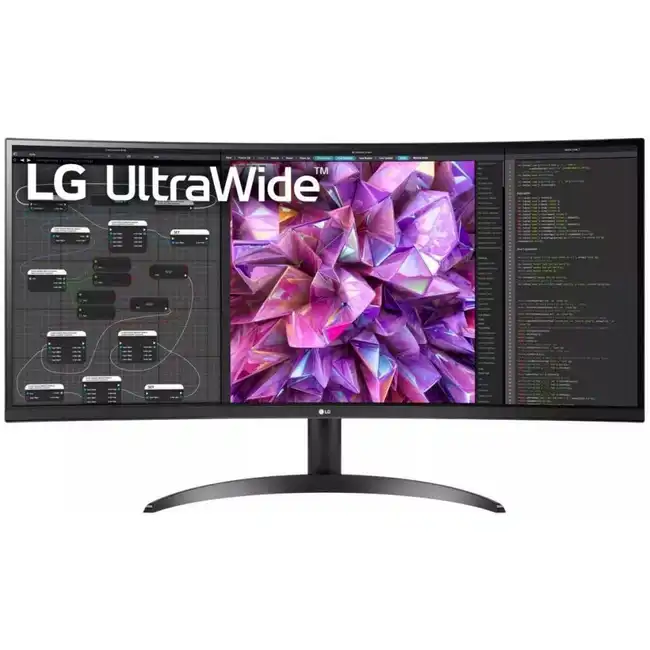 Монитор LG 34WQ60C-B (34 ", IPS, WQHD 3440x1440 (21:9), 60 Гц)