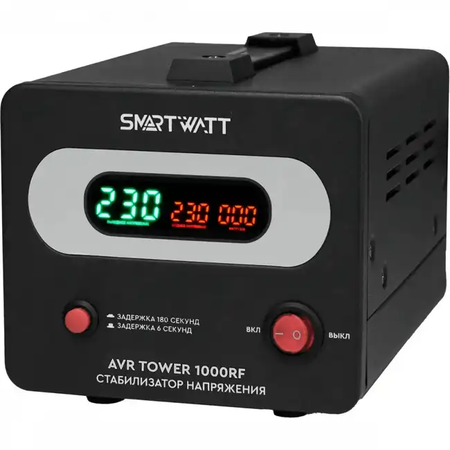 Стабилизатор SMARTWATT AVR Tower 1000RF 4512020370002 (50 Гц)