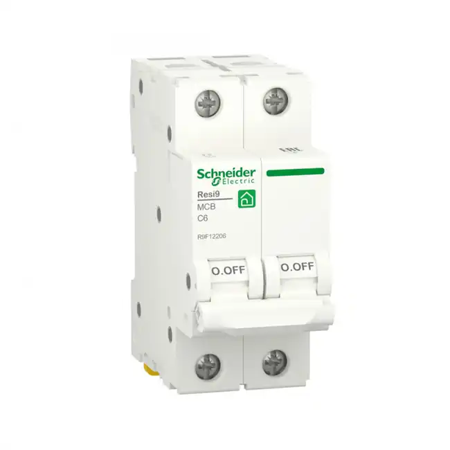 Schneider Electric R9F12206 - 2P (АВ) 2P С 6А 6 kA