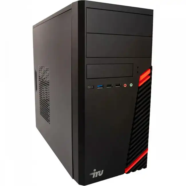 Персональный компьютер iRU Home 310H6SE 1994638 (Core i3, 12100, 3.3, 8 Гб, SSD)