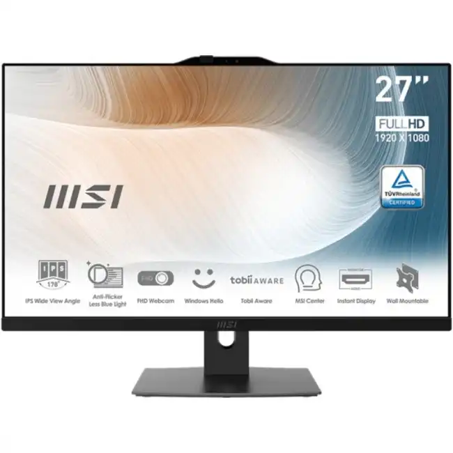 Моноблок MSI Modern AM272P 12M-291RU 9S6-AF8211-643 (27 ", Intel, Core i5, 1240P, 3.3, 16 Гб, SSD, 512 Гб)