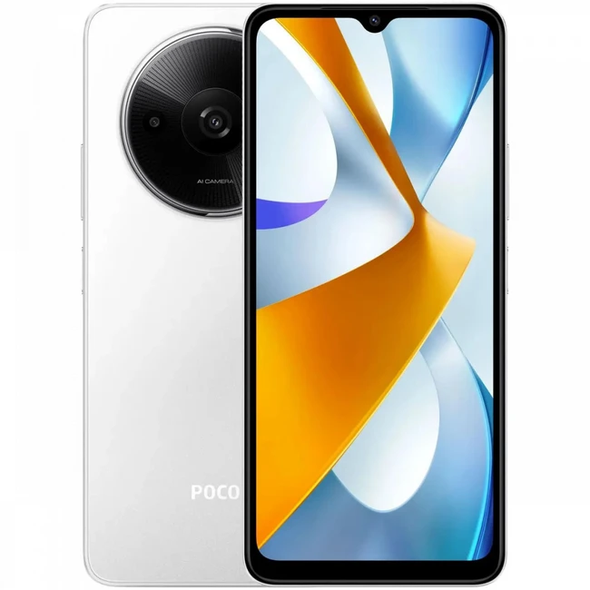 Смартфон POCO Poco C61 (4/128Gb) белый 60837 (128 Гб, 4 Гб)