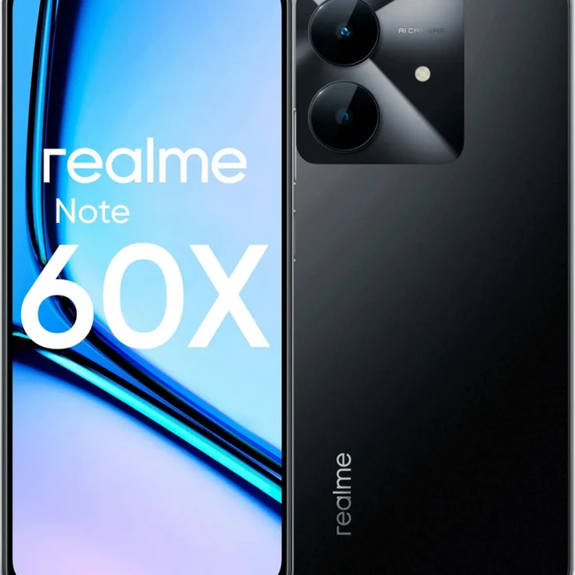 Смартфон REALME Note 60х (3/64Gb) черный 6941764448933 (64 Гб, 3 Гб)