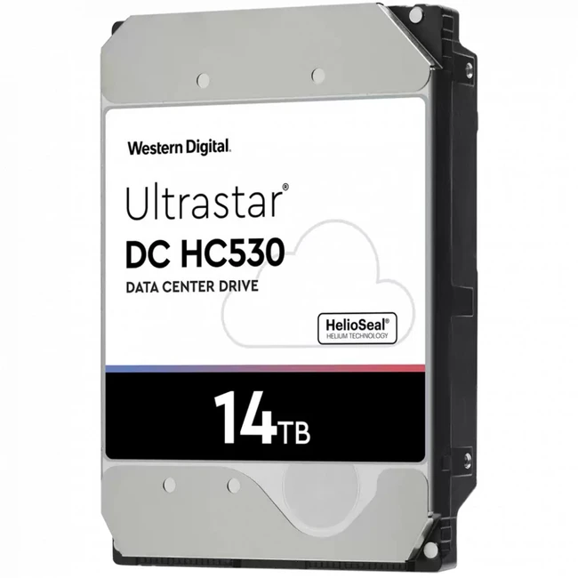Внутренний жесткий диск Western Digital Ultrastar DC HC530 14 ТБ WUH721414ALE6L4 (HDD (классические), 14 ТБ, 3.5 дюйма, SATA)